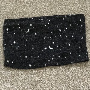 NWOT Moon and Stars Bandeau
